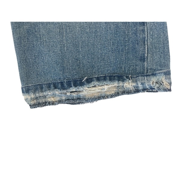 Ezra Fitch Cropped Straight Leg Jeans Vintage Wash Size 28 - Picture 7 of 11